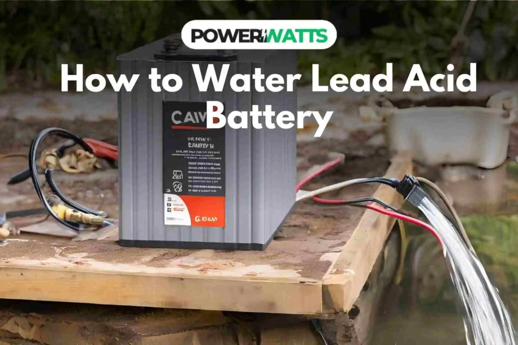 How to Water Lead Acid Battery– Complete Guide