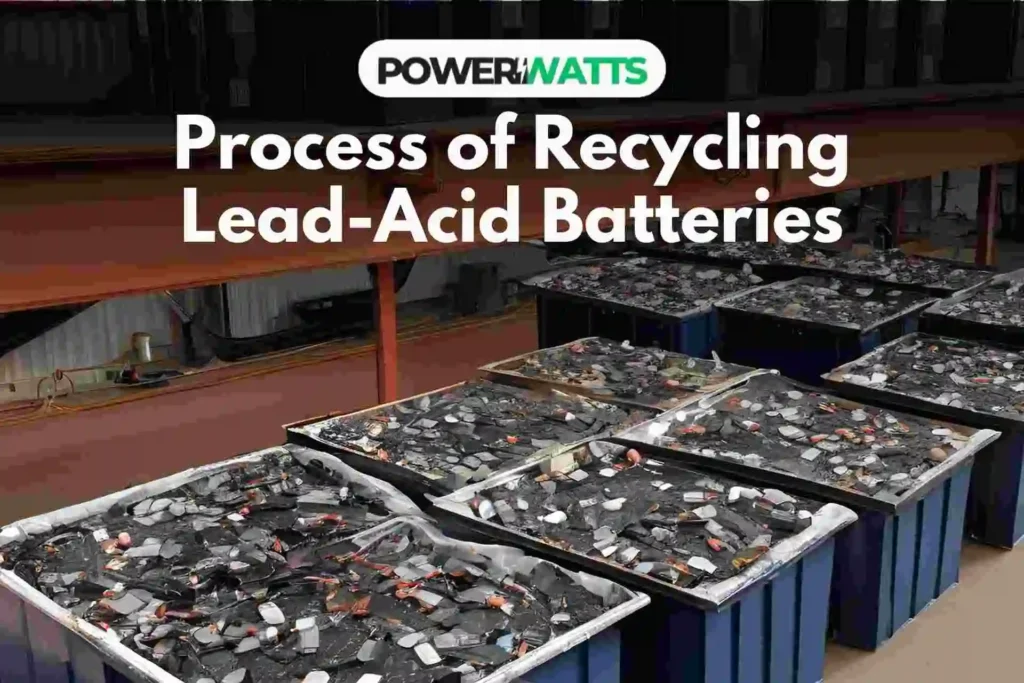 Process of Recycling Lead-Acid Batteries