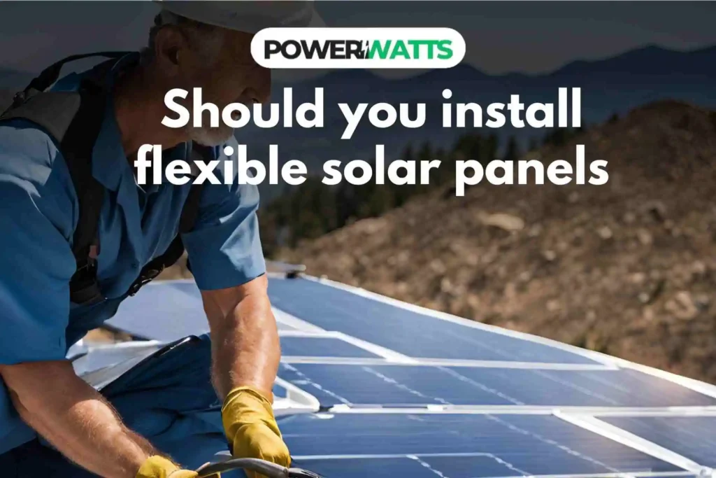 Should you install flexible solar panels