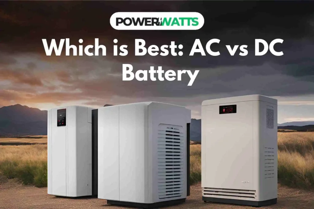 Which is Best: AC vs DC Battery Storage System 