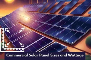 Commercial Solar Panel Sizes and Wattage