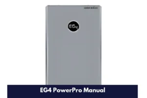 EG4 PowerPro Manual