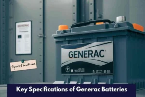 Key Specifications of Generac Batteries