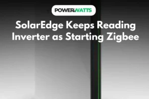 SolarEdge Keeps Reading Inverter as Starting Zigbee