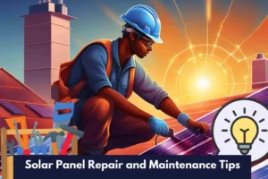 residential solar panel repair