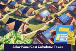 solar panel cost calculator texas