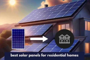 best solar panels for residential homes