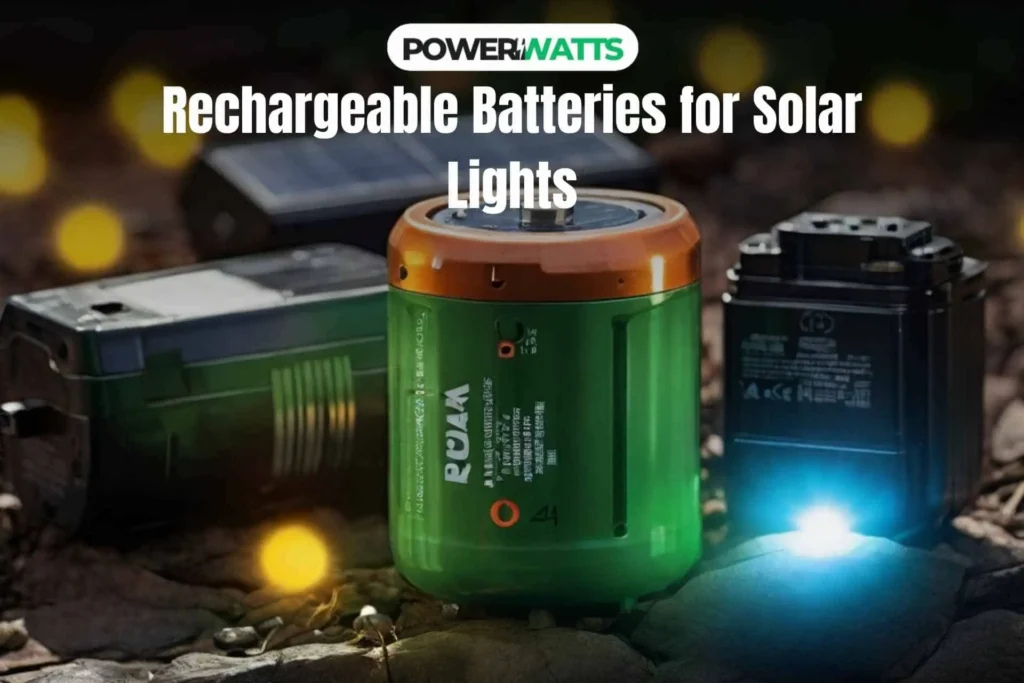 Best Rechargeable Batteries for Solar Lights