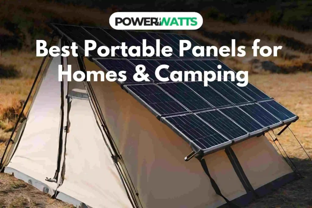 best portable solar panels