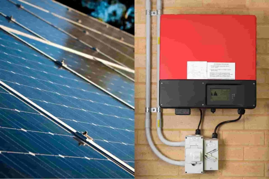 maximum distance from solar panel to inverter