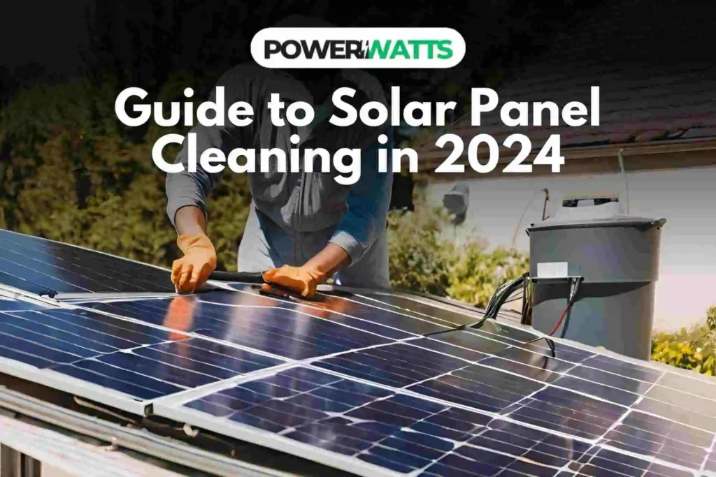 solar panel cleaning