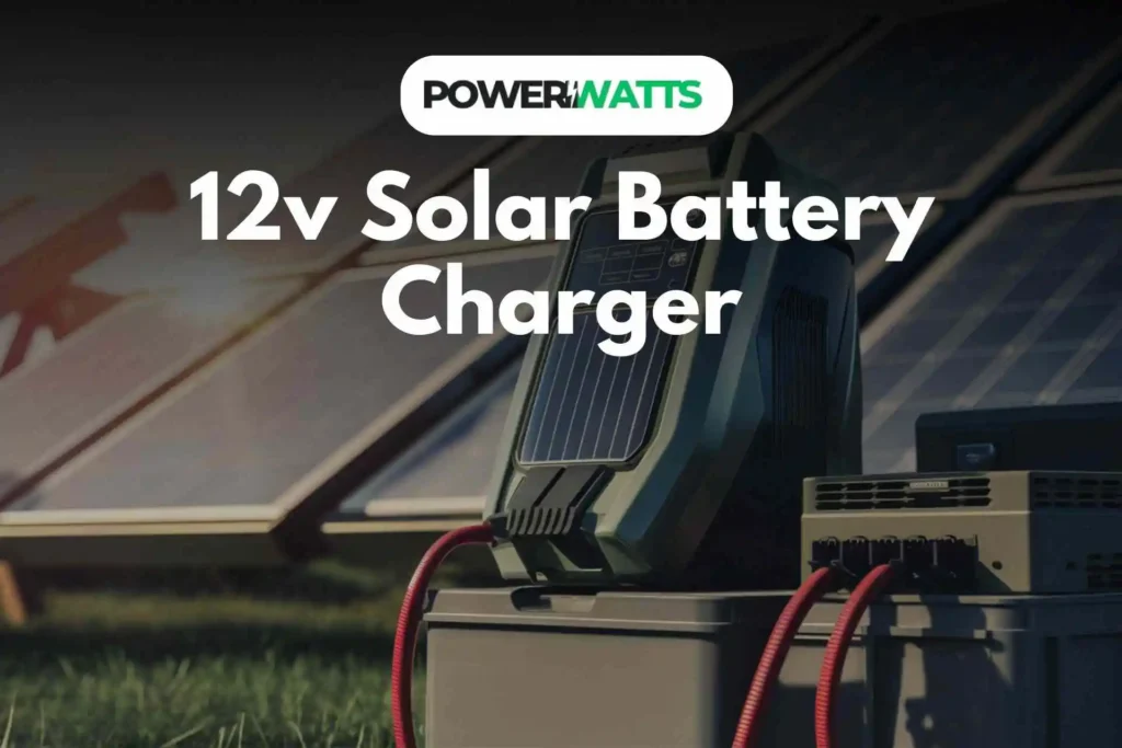 12v solar battery charger