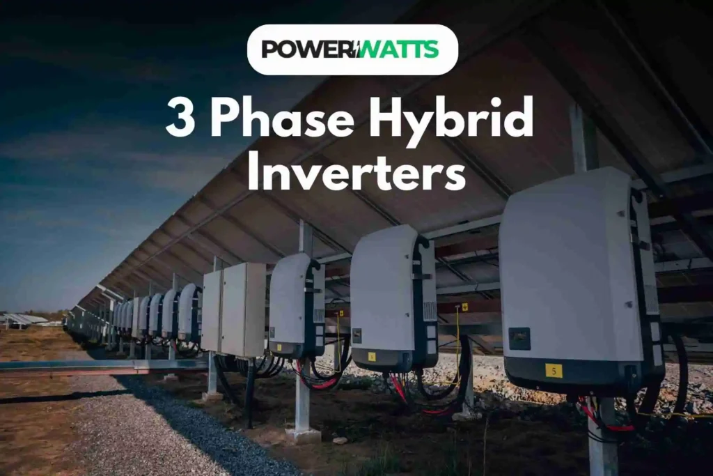 3 phase hybrid inverter