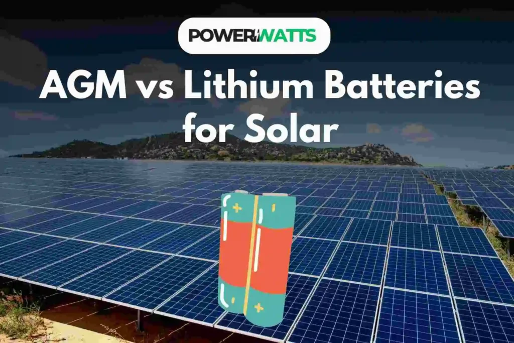 AGM vs Lithium Batteries for Solar