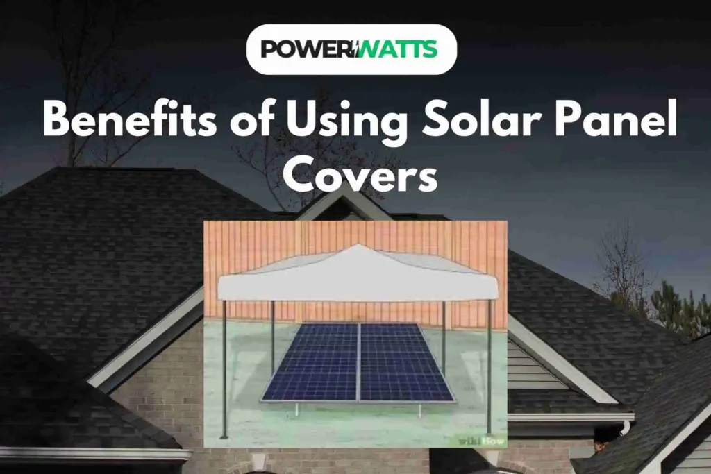 benefits of using solar panel covers