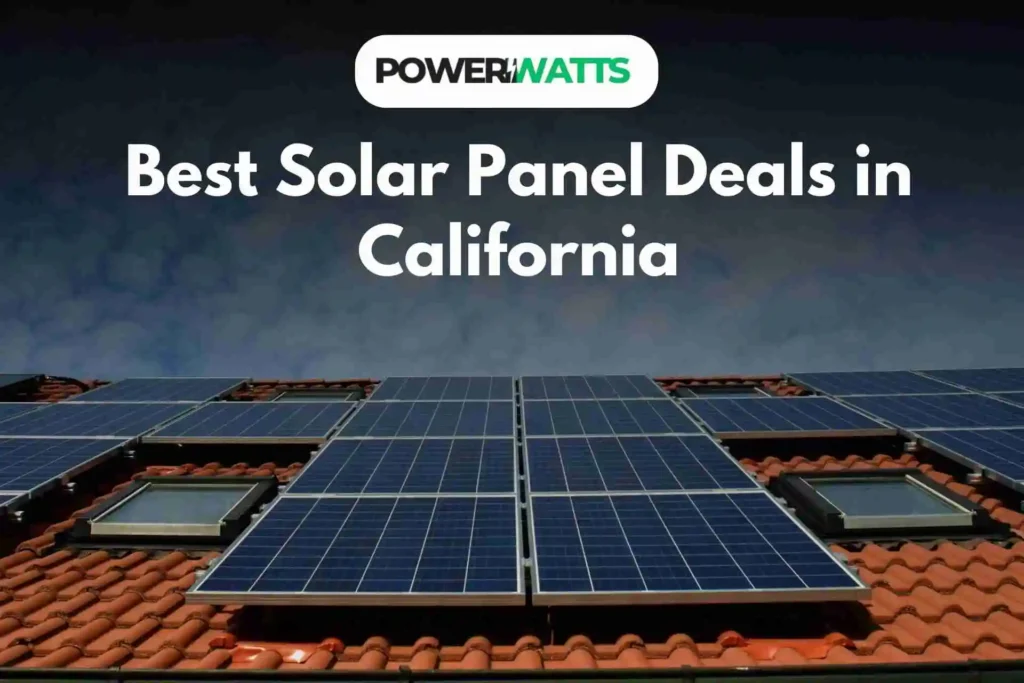 Best Solar Panel Deals in California