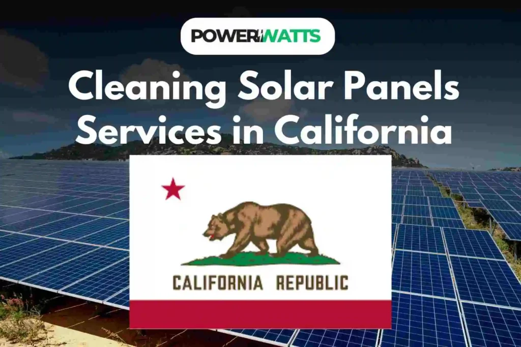 Cleaning Solar Panels Services in California