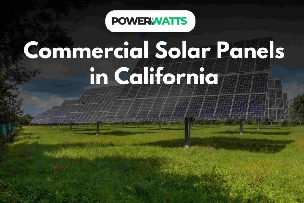 Commercial Solar Panels in California