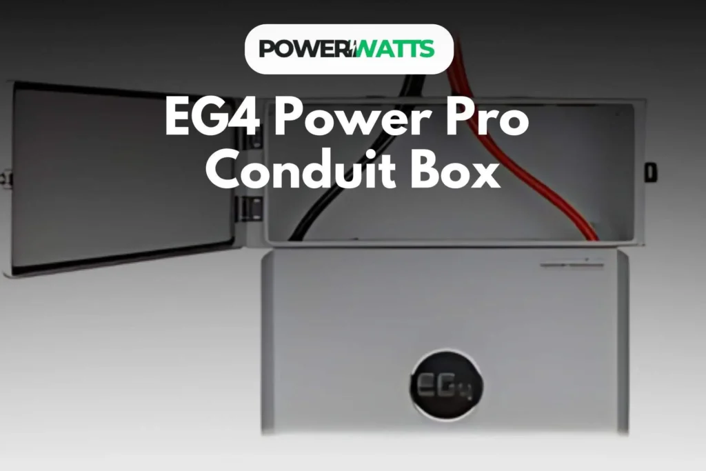 EG4 PowerPro Conduit Box