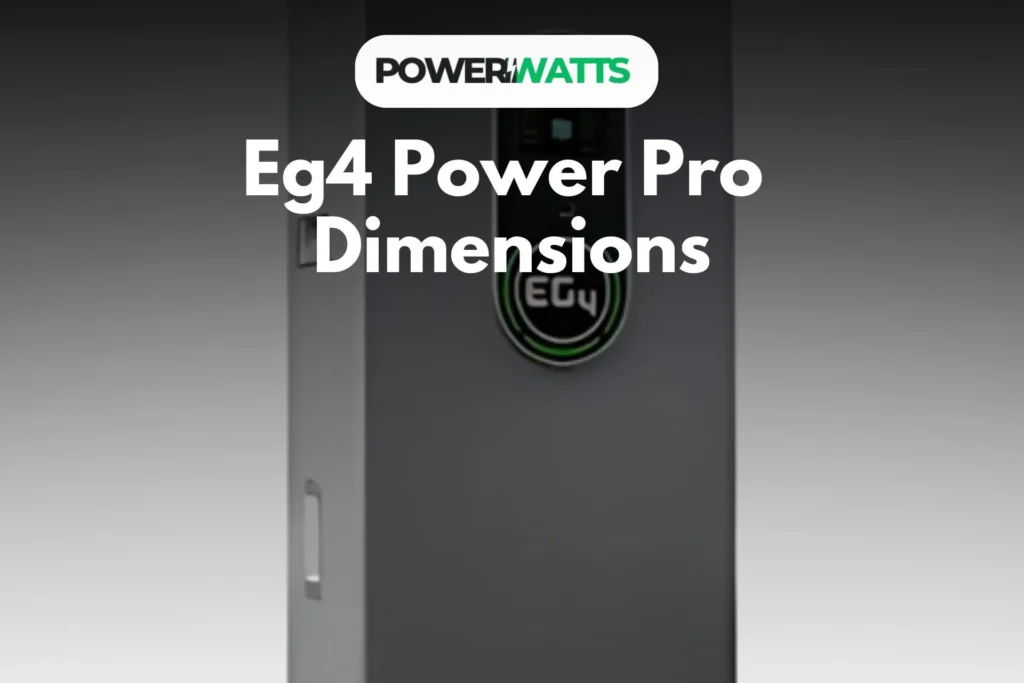 Eg4 Powerpro Dimensions