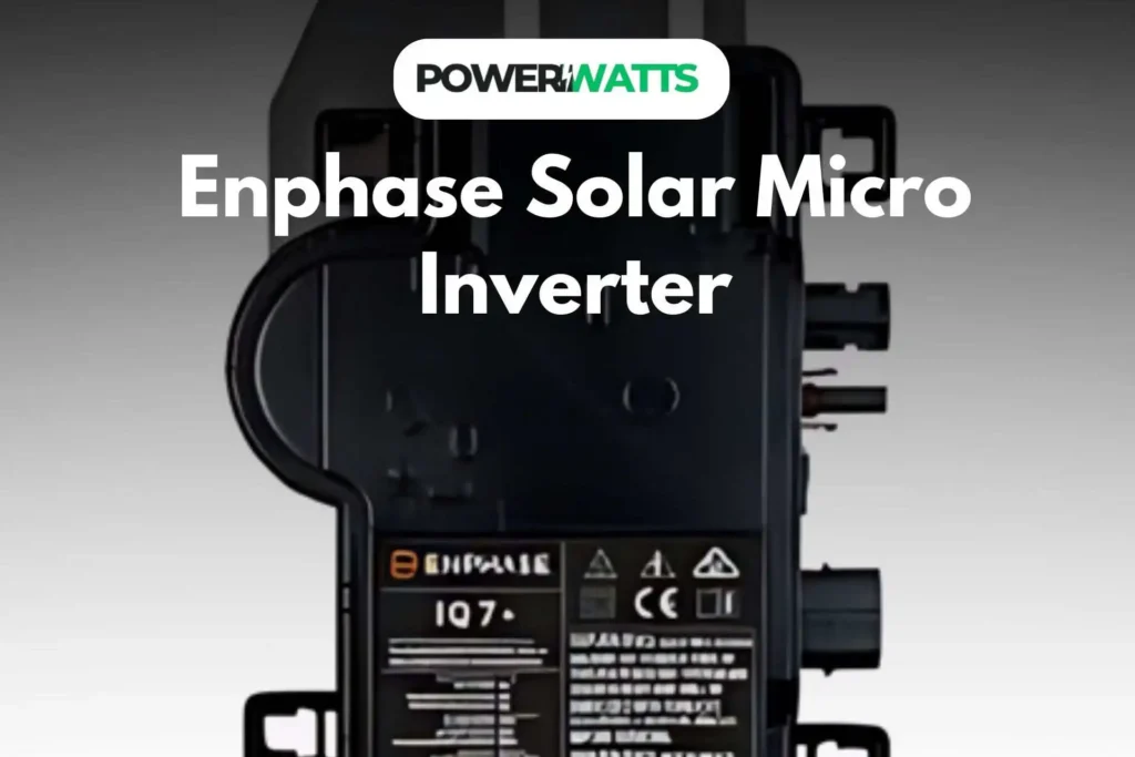 Enphase Solar Micro Inverter