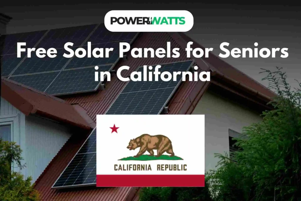 Free Solar Panels for Seniors in California