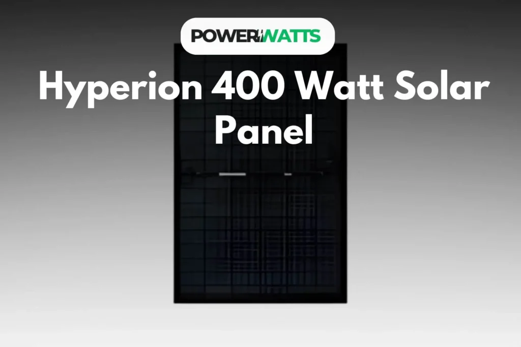 Hyperion 400 Watt Solar Panel