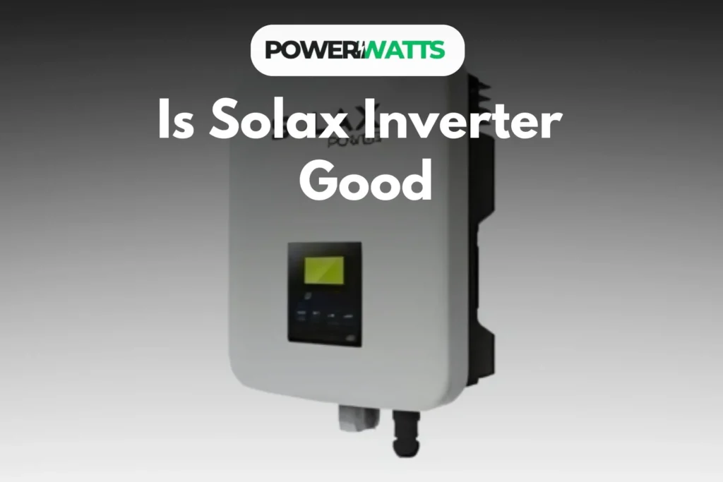 Is Solax Inverter Good