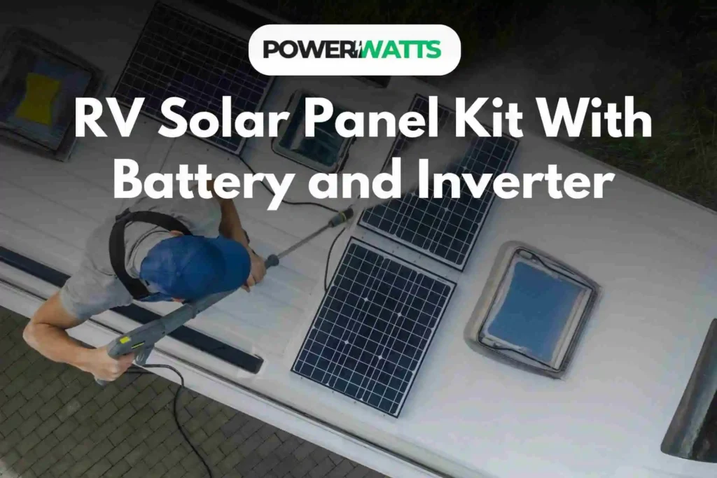 RV Solar Panel Kit With Battery and Inverter