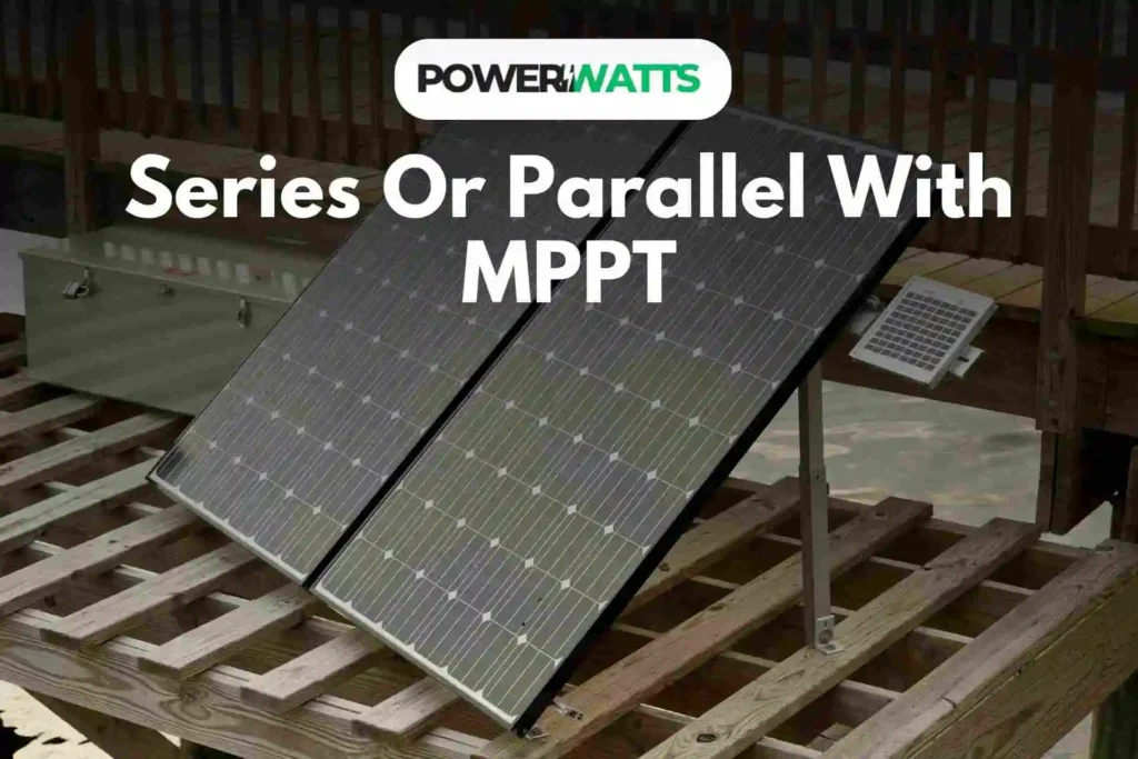 Series Or Parallel With MPPT