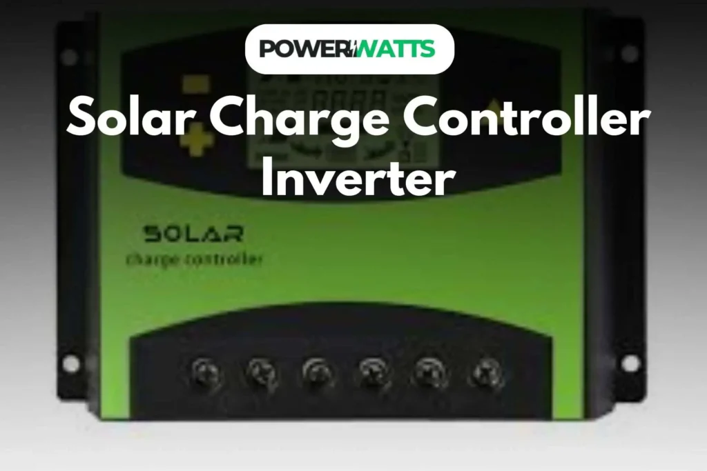 Solar Charge Controller Inverter