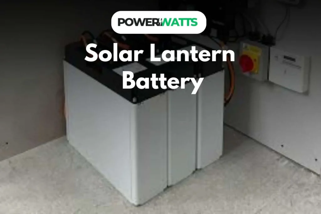 Solar Lantern Battery