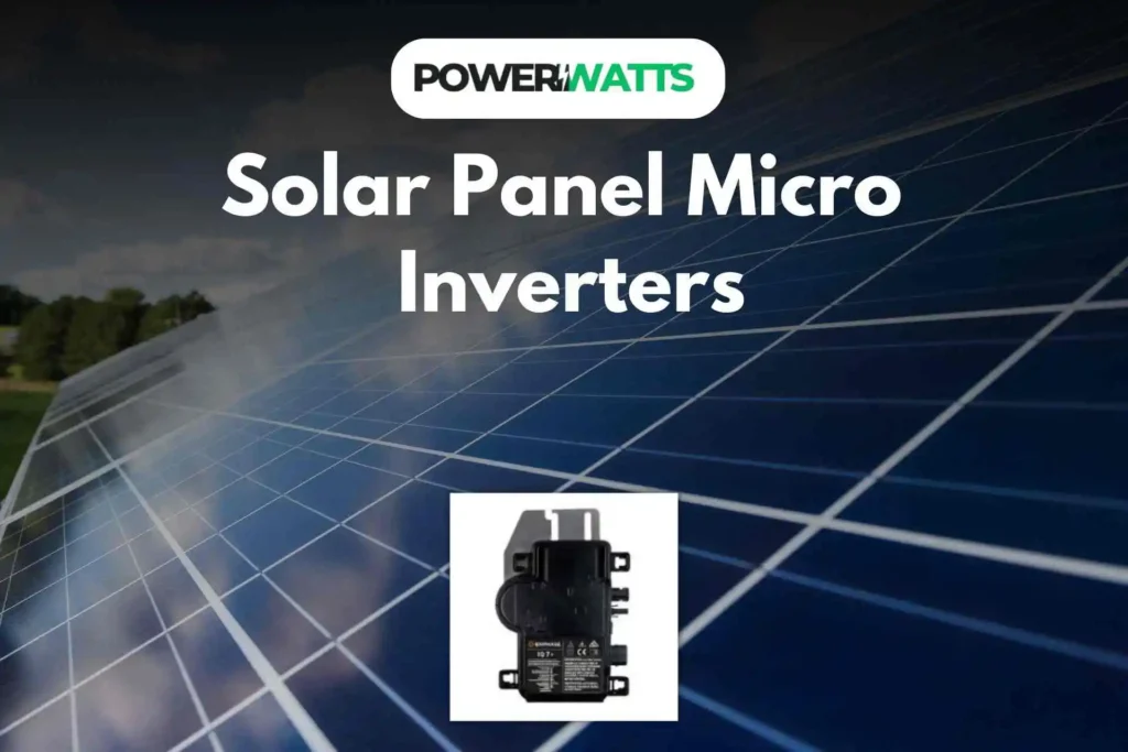 Solar Panel Micro Inverters