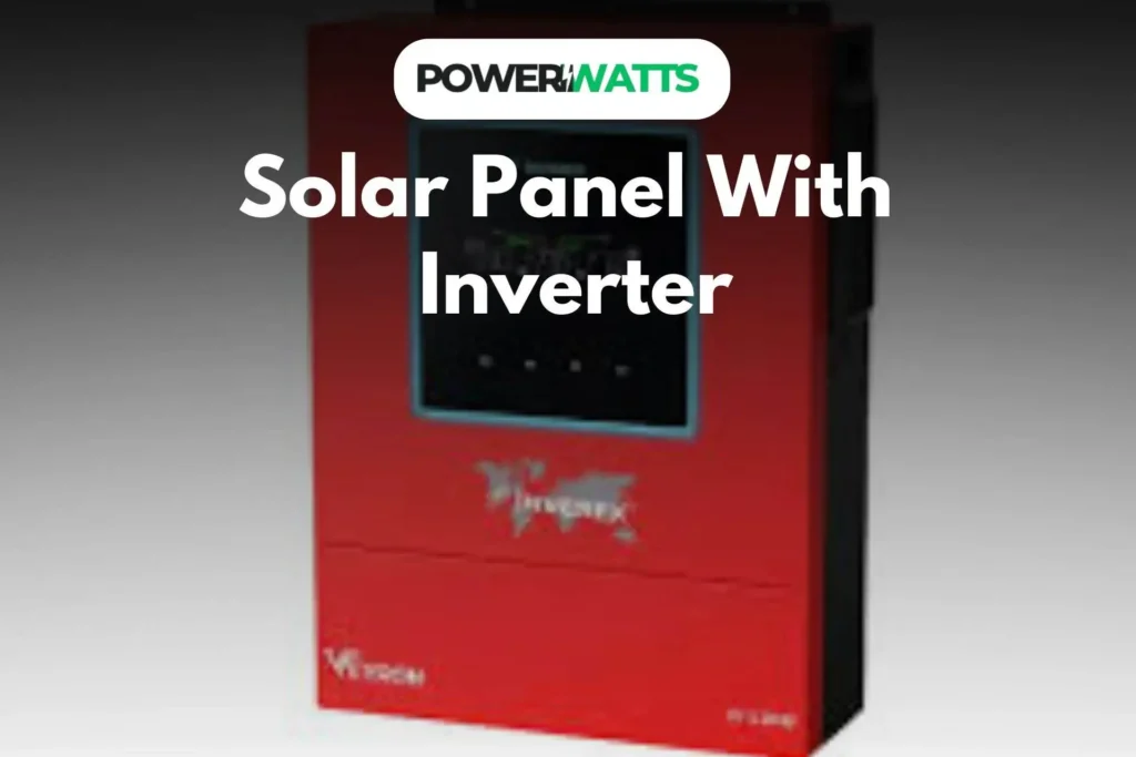 Solar Panel with Inverter