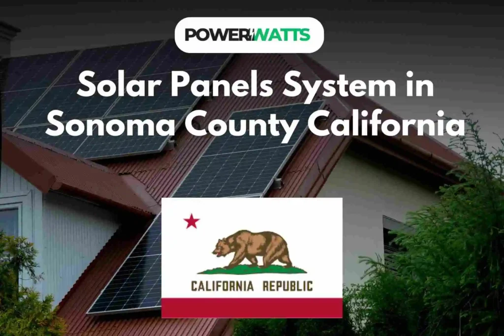 Solar Panels System in Sonoma County California