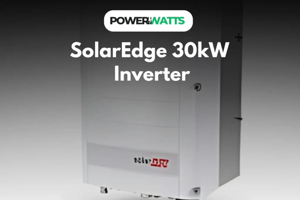 SolarEdge 30kW Inverter