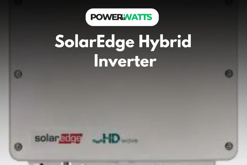 SolarEdge Hybrid Inverter