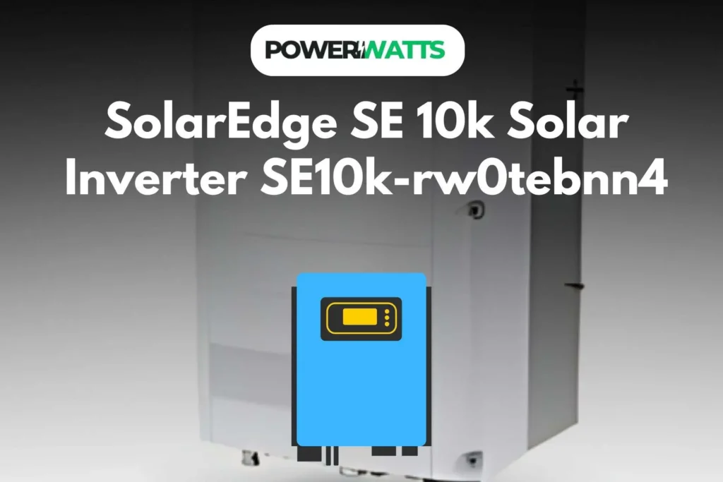 SolarEdge SE 10k Solar Inverter SE10k-rw0tebnn4