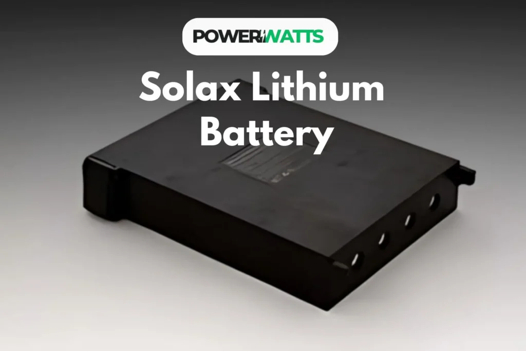 Solax Lithium Battery