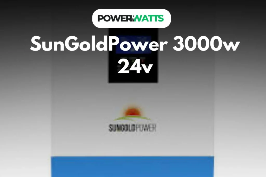 SunGold Power 3000w 24v Solar Inverter Charger