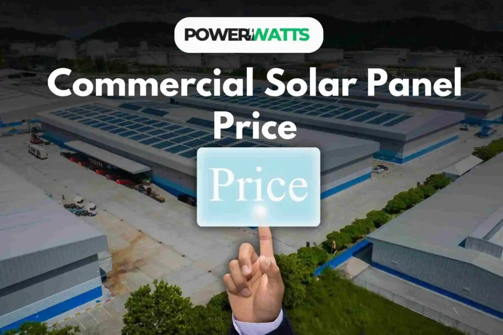 commercial solar panels price