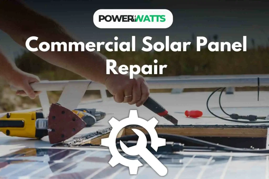 commercial solar panel repair