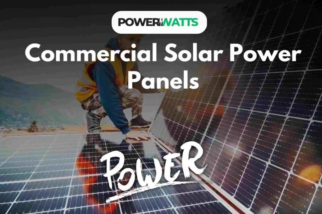 commercial solar power panels