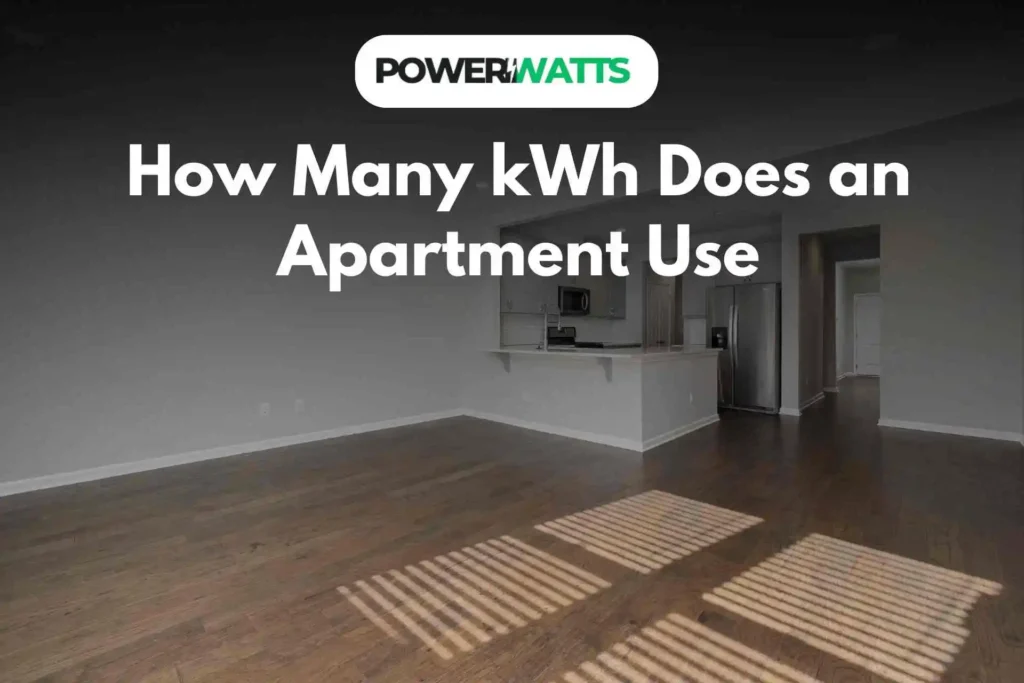 how many kwh does an apartment use