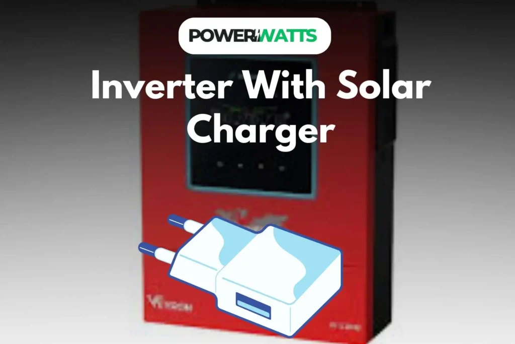 inverter with solar charger