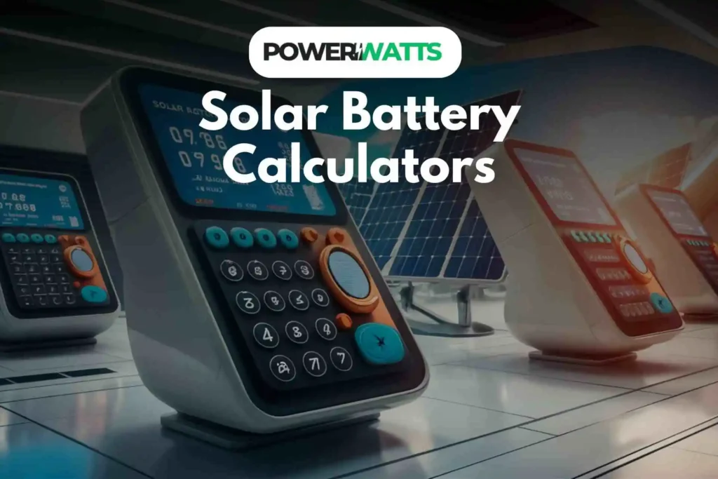 solar battery calculator