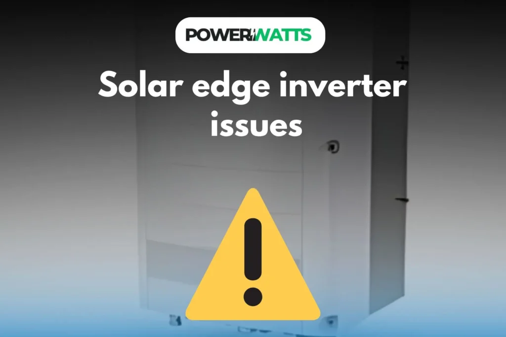 solaredge inverter issues