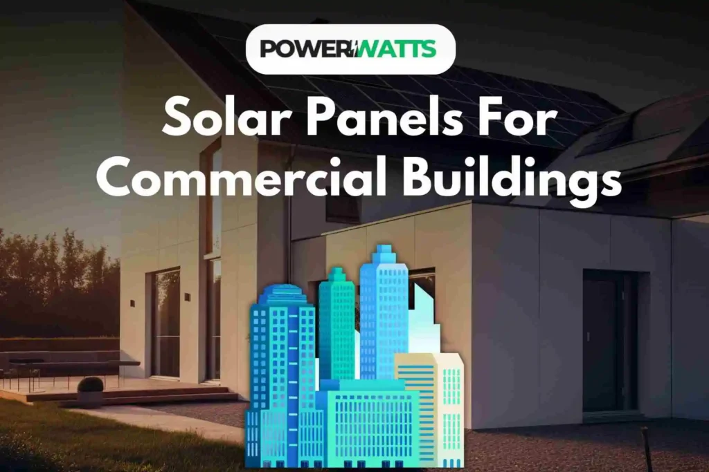 solar panels for commercial buildings