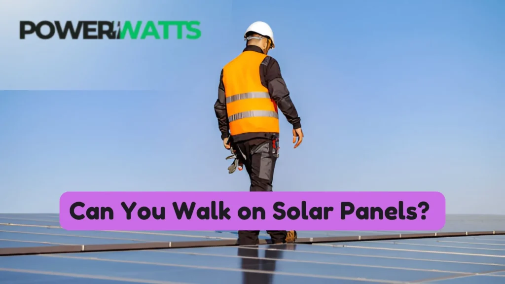 Can You Walk on Solar Panels