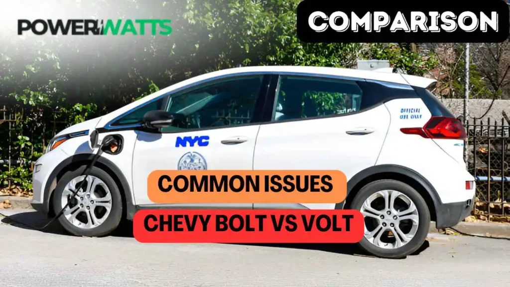 Chevy Bolt vs Volt